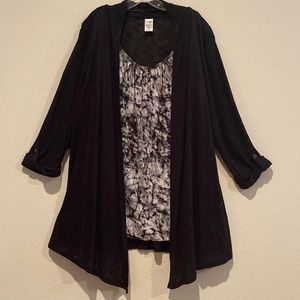 Plus size Terra & Skye 3X layered Top